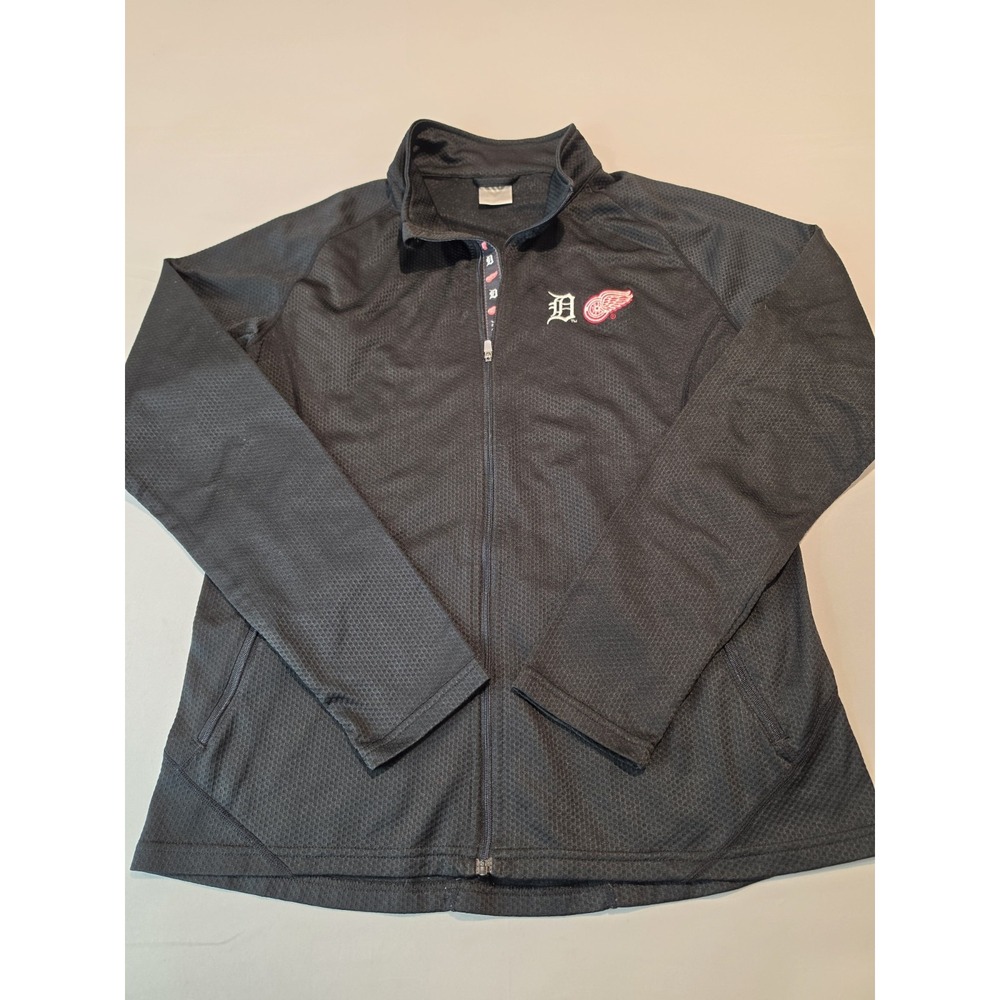 Detroit Red Wings Level Wear Lightweight Fullzip Jacket Womens Large